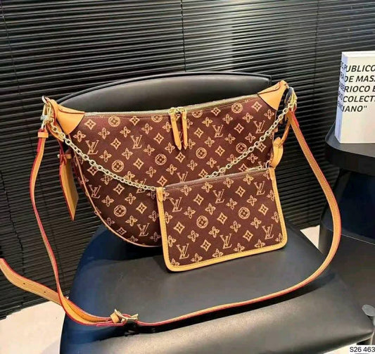 Aura Crescent Moon Bag