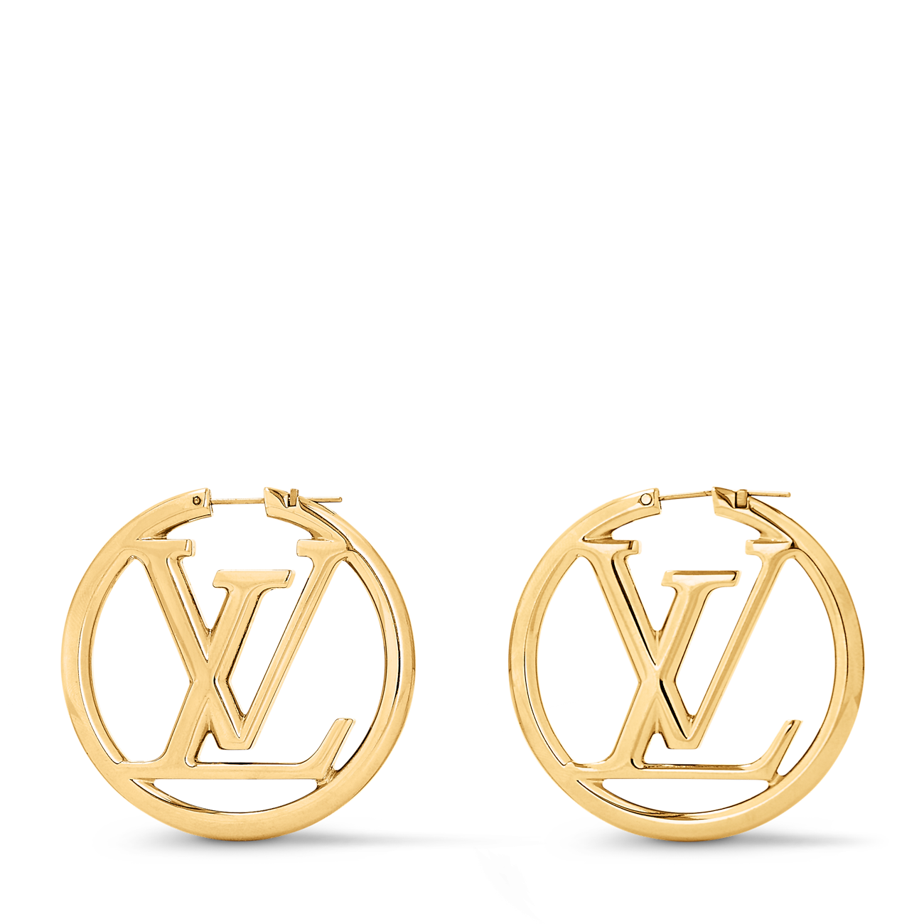Gold Glam Hoops