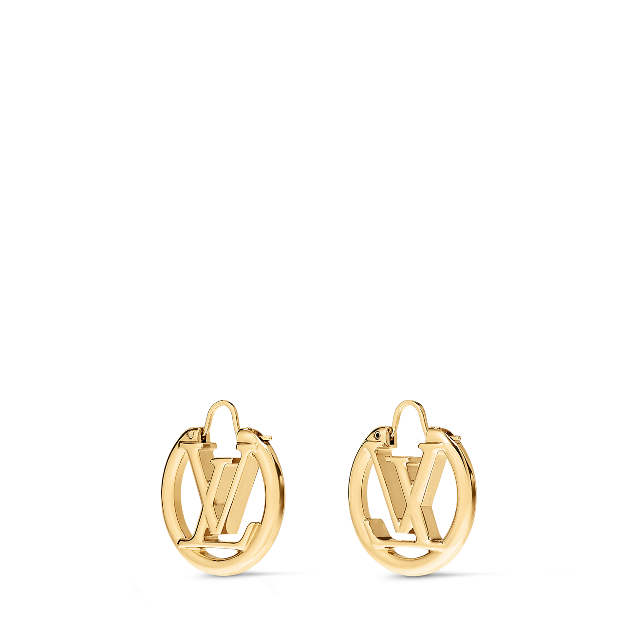 Gold Glam Hoops