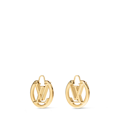 Gold Glam Hoops